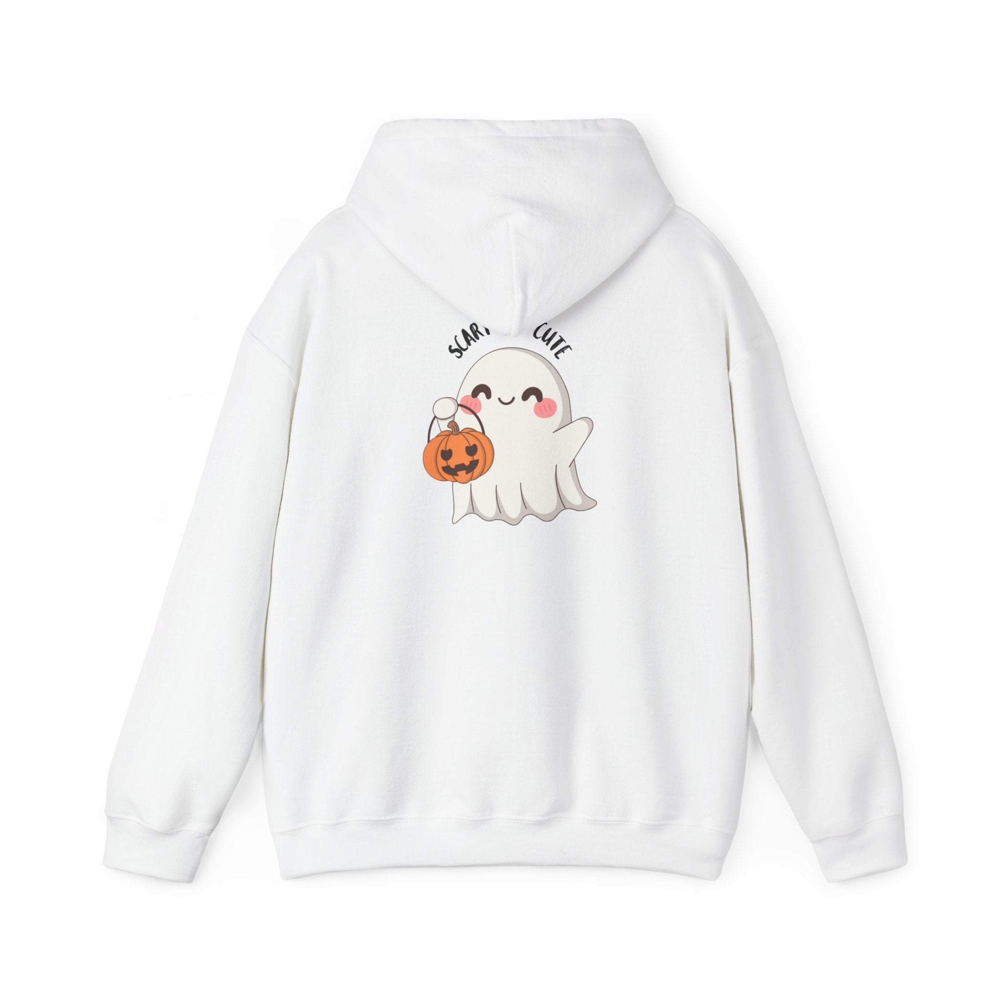 Halloween Ghost Hoodie – Cute Unisex Sweatshirt for Spooky Season