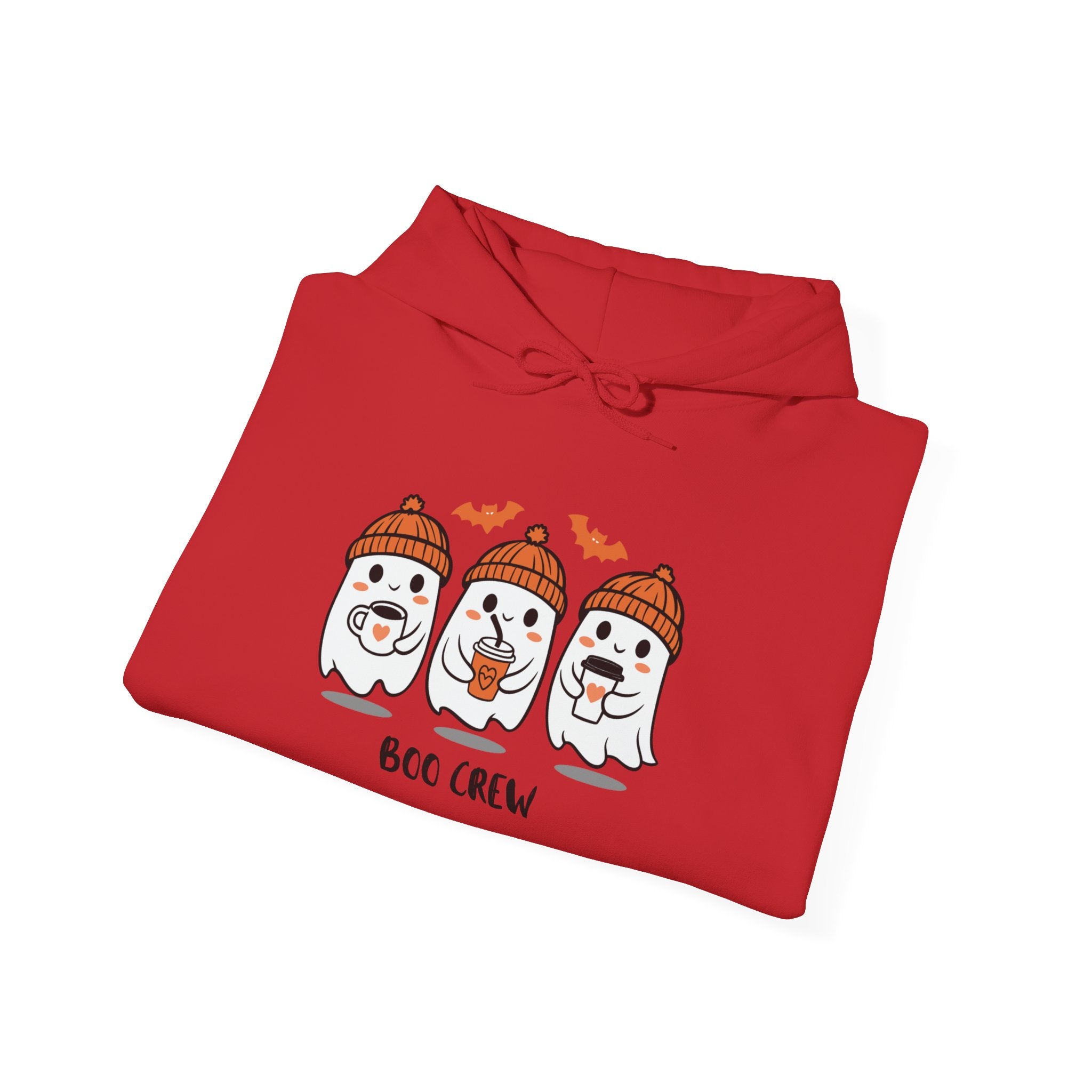Halloween Boo Crew Sweatshirt – Cozy Unisex Hoodie for Fall
