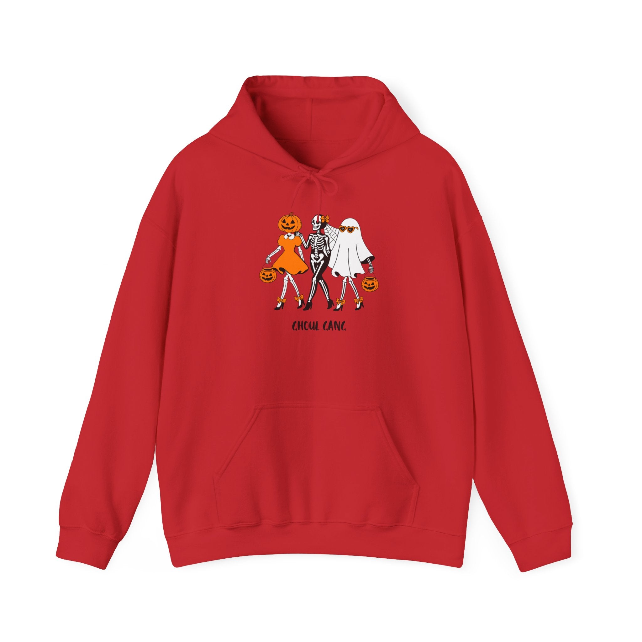 Halloween Themed Hoodie with Cute Characters