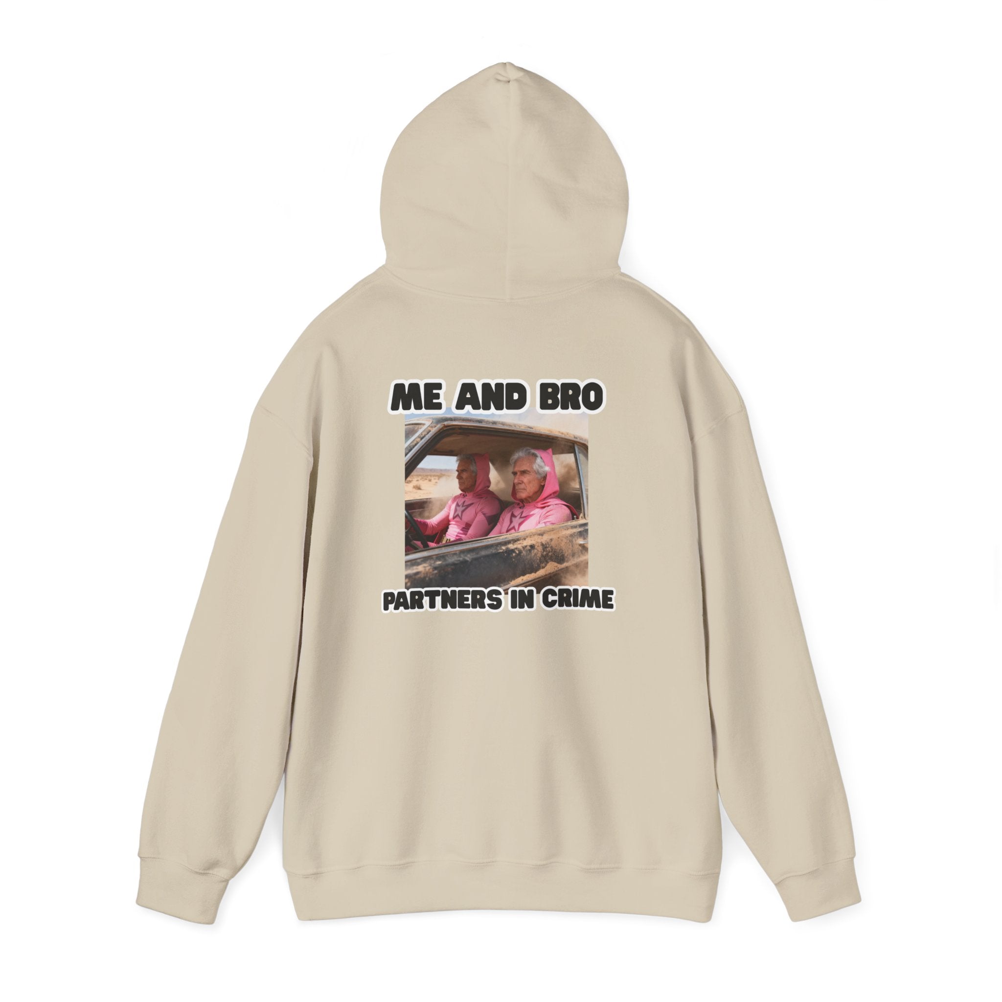 Partner in Crime Unisex Hoodie – Funny Bestie Sweatshirt