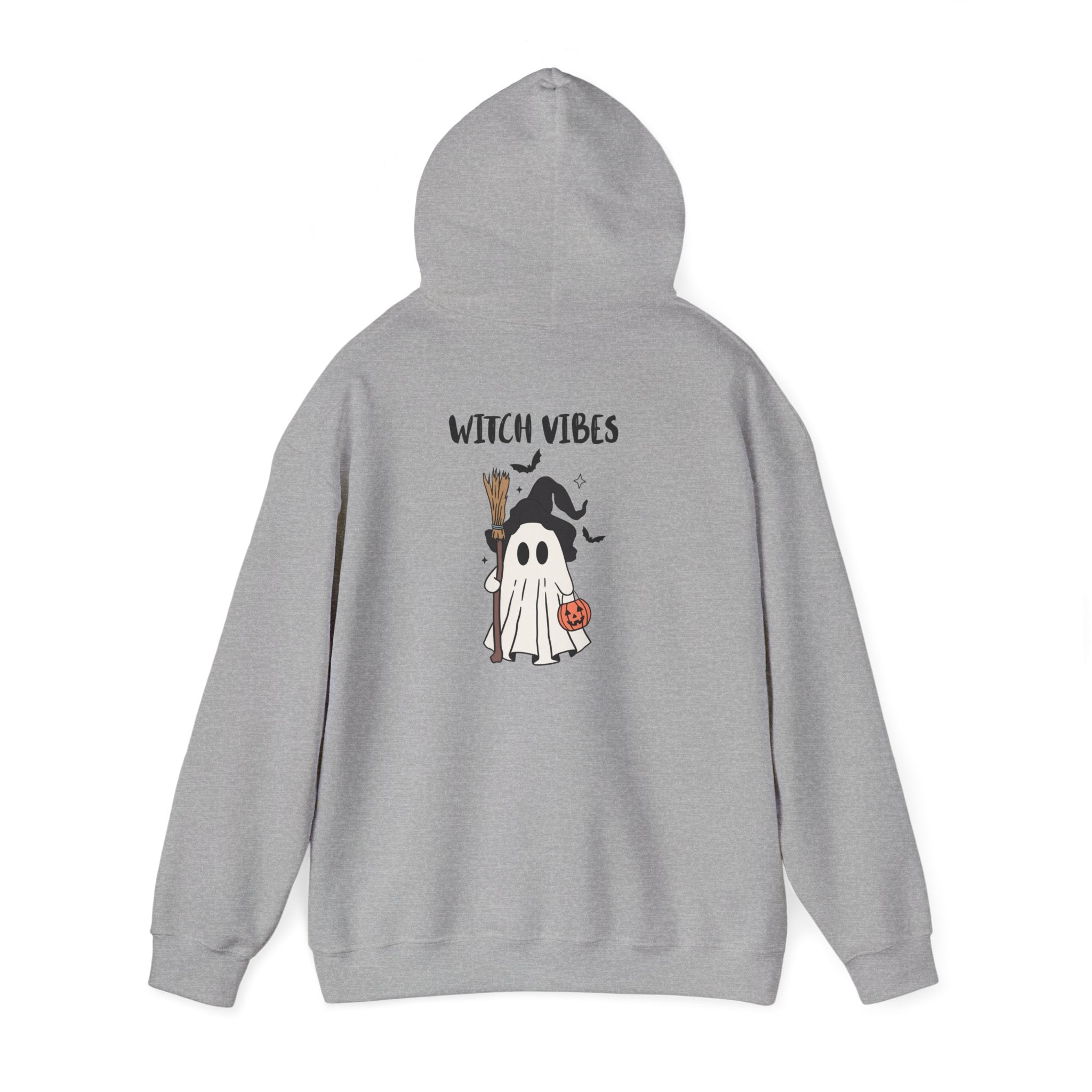 Witch Vibes Hoodie – Cozy Unisex Sweatshirt for Halloween & Fall