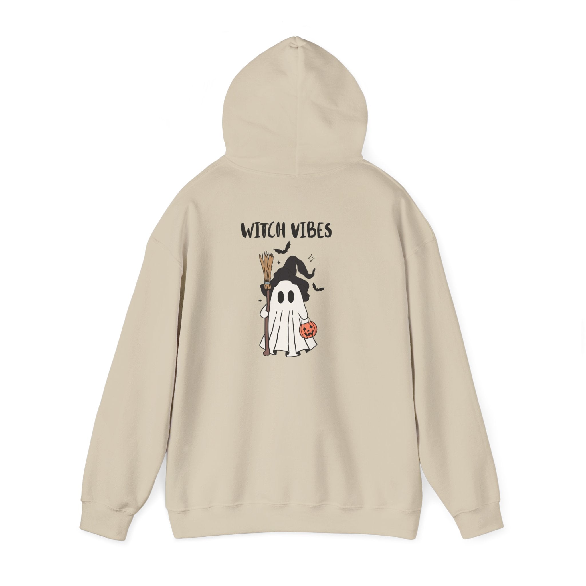 Witch Vibes Hoodie – Cozy Unisex Sweatshirt for Halloween & Fall