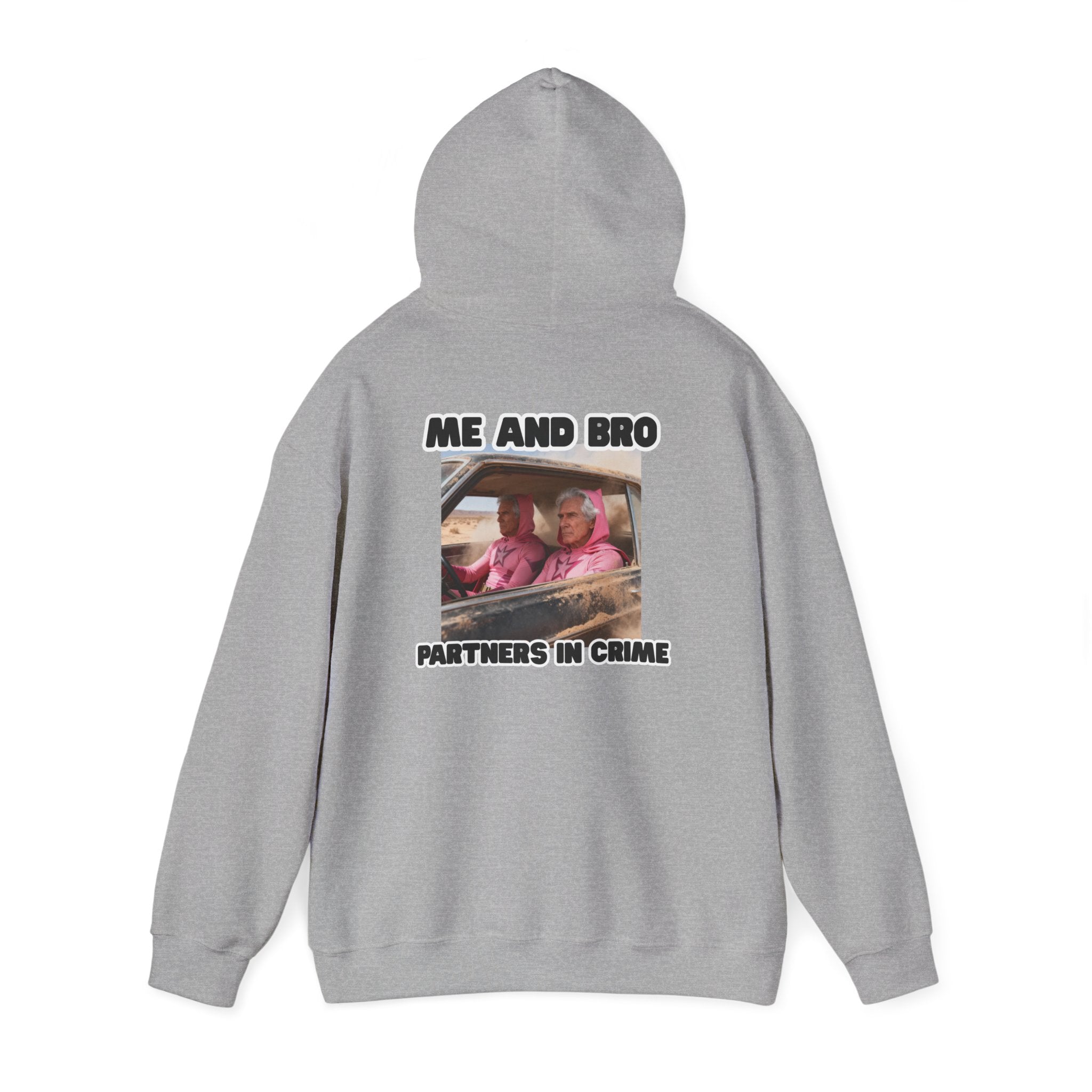 Partner in Crime Unisex Hoodie – Funny Bestie Sweatshirt