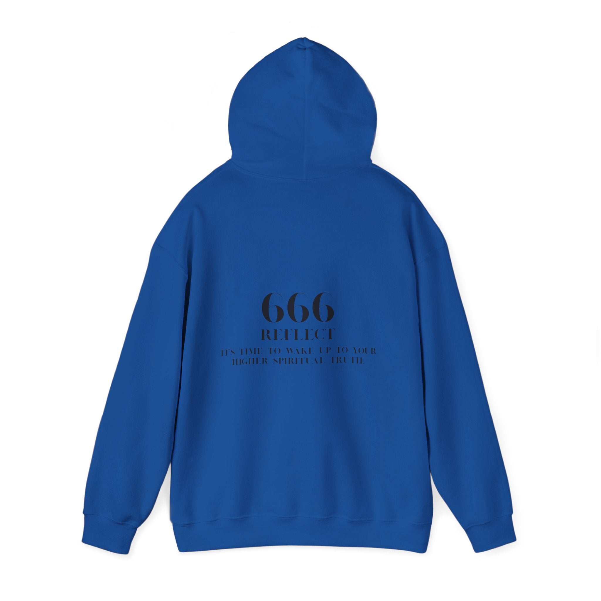 Spiritual Reflection Hoodie – cozy unisex sweatshirt for mindful living and spiritual seekers