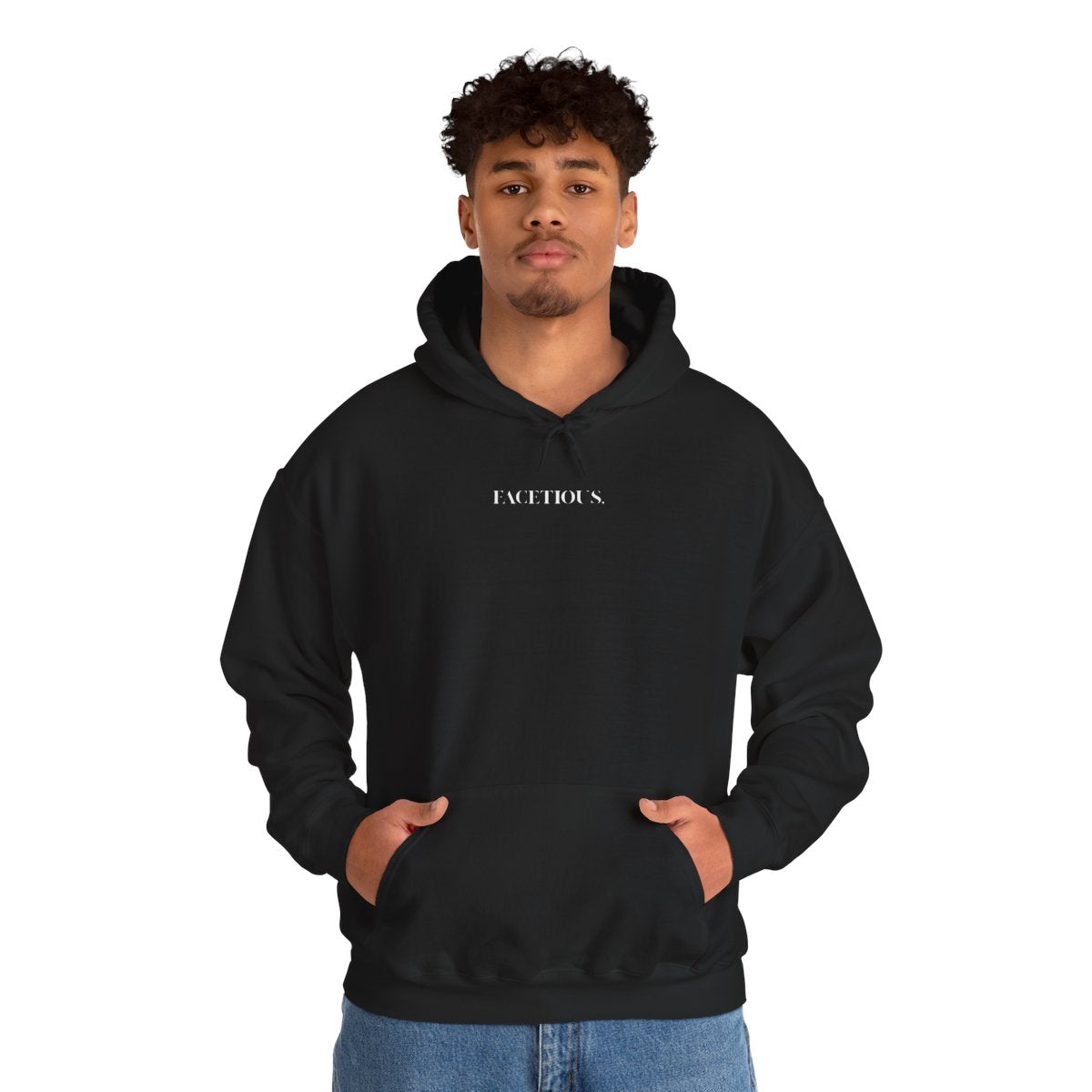 Facetious Hoodie – funny unisex sweatshirt gift for friends
