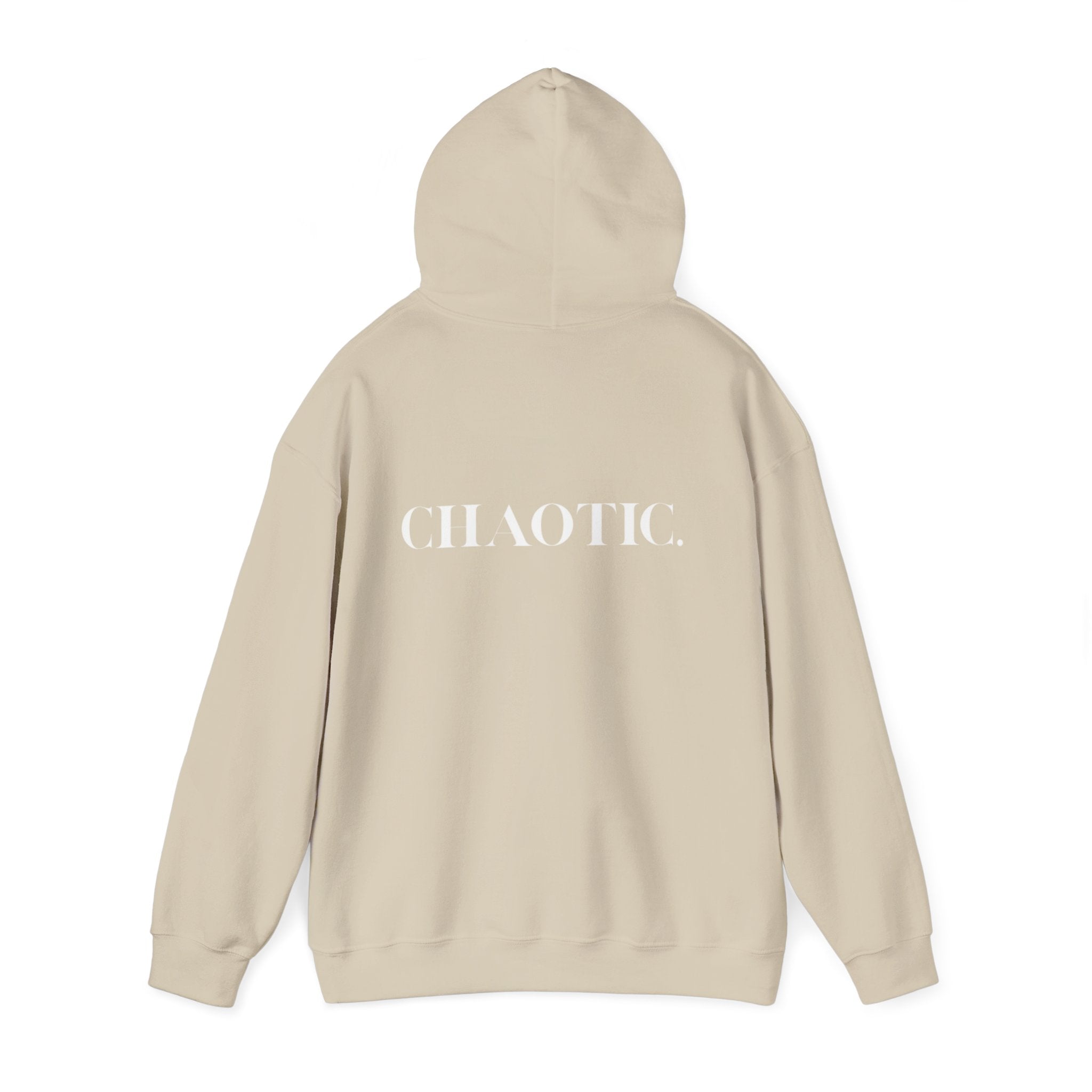 Chic Chaotic Unisex Hoodie – cozy streetwear for students