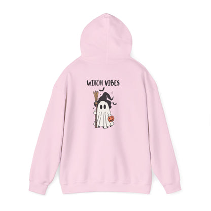 Witch Vibes Hoodie – Cozy Unisex Sweatshirt for Halloween & Fall