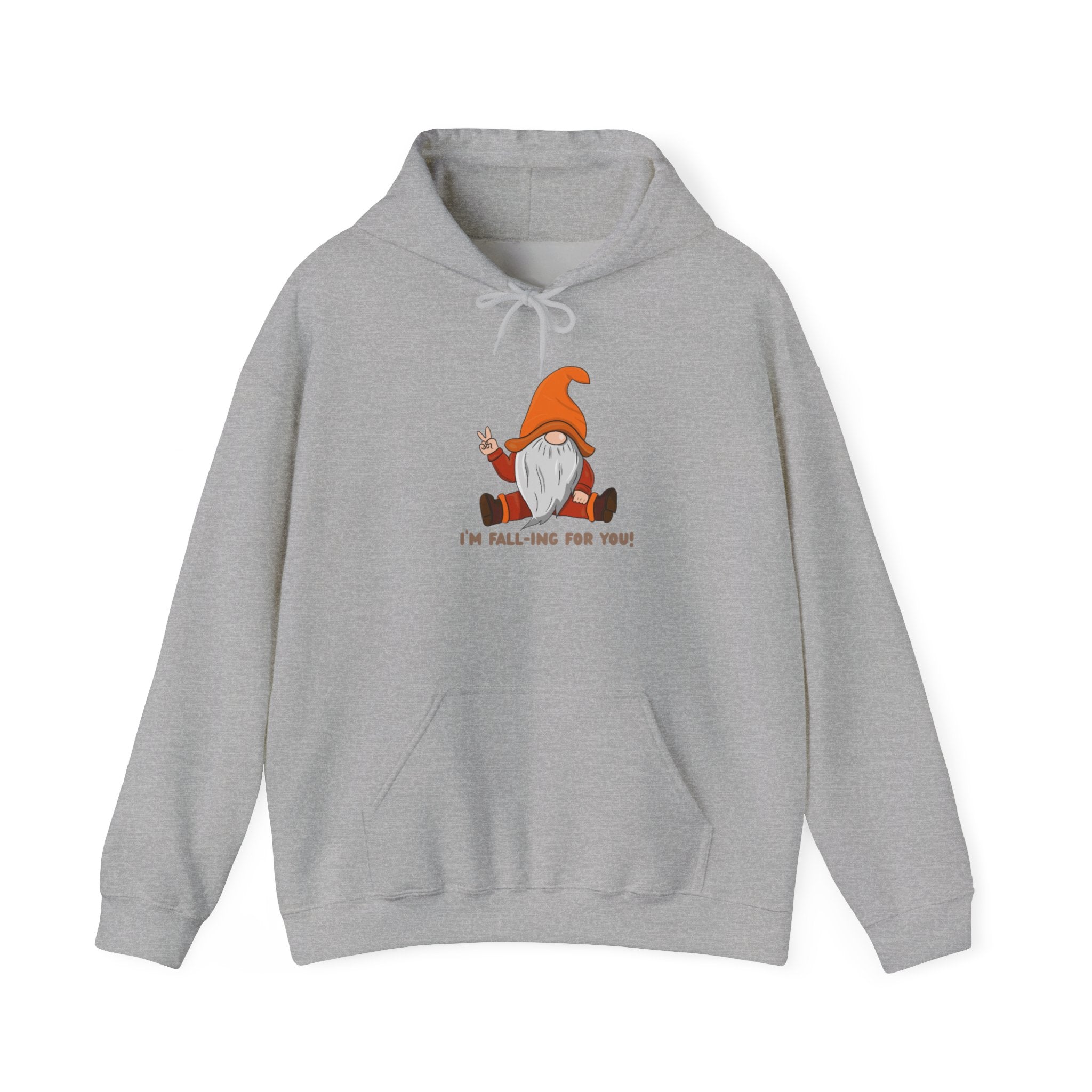 Fall Gnome Hoodie – Cozy Unisex Sweatshirt with Cute Gnome Design
