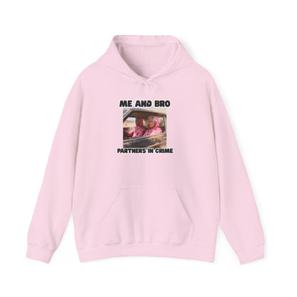 Partner in Crime Unisex Hoodie – Funny Bestie Sweatshirt