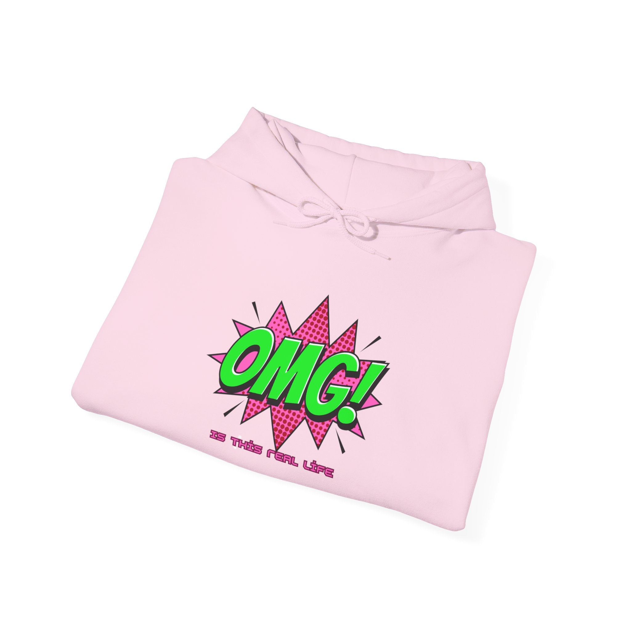 OMG Is This Real Life Hoodie funny comic design unisex sweatshirt