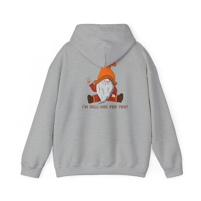 Fall Gnome Hoodie – Cozy Unisex Sweatshirt with Cute Gnome Design