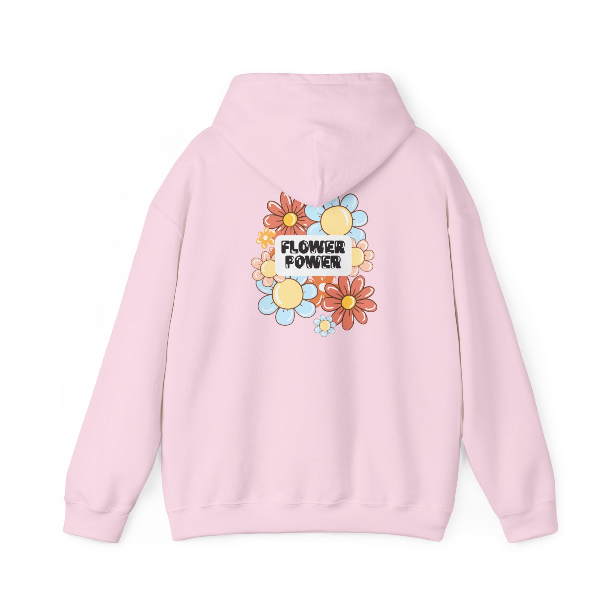 Flower Power Unisex Hoodie eco-friendly boho sweatshirt