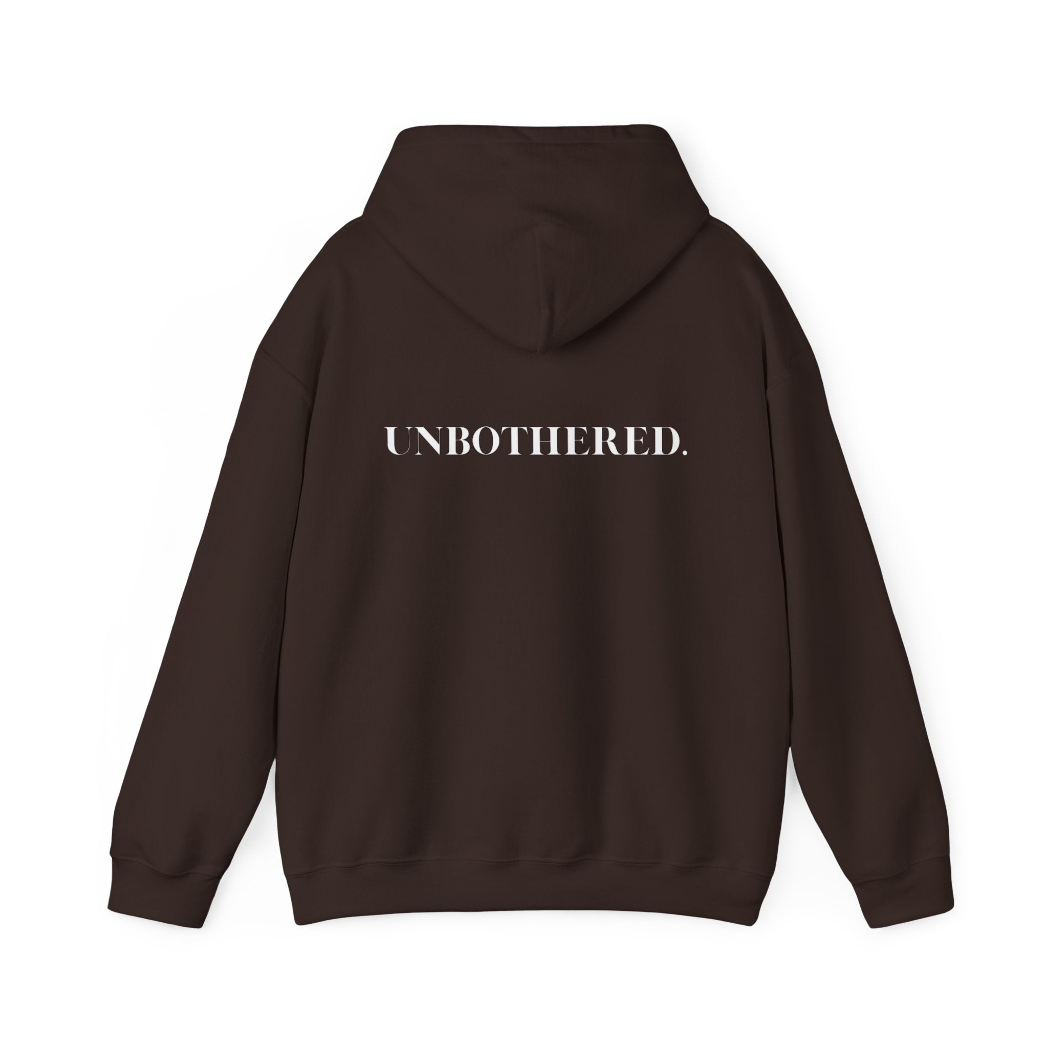 Unbothered Hoodie – cozy streetwear statement sweatshirt for relaxation