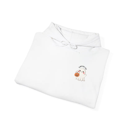 Halloween Ghost Hoodie – Cute Unisex Sweatshirt for Spooky Season
