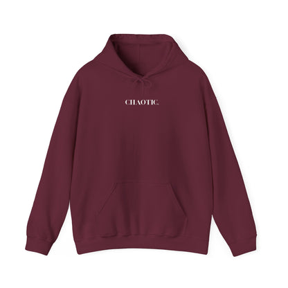 Chic Chaotic Unisex Hoodie – cozy streetwear for students