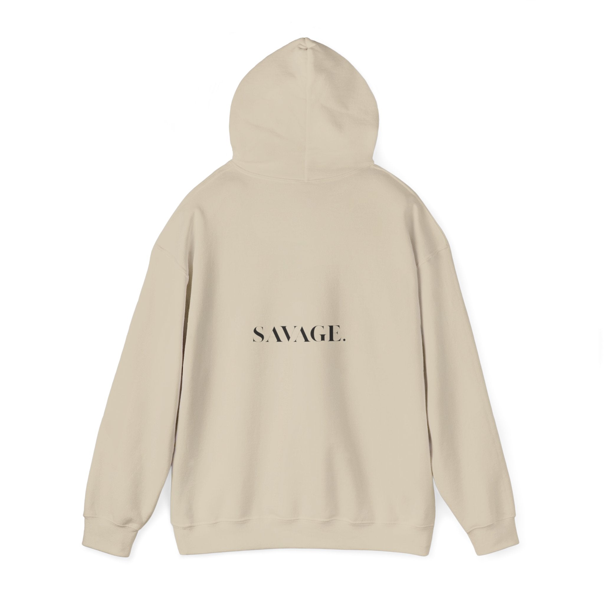 Savage Unisex Hooded Sweatshirt – cozy streetwear for men and women