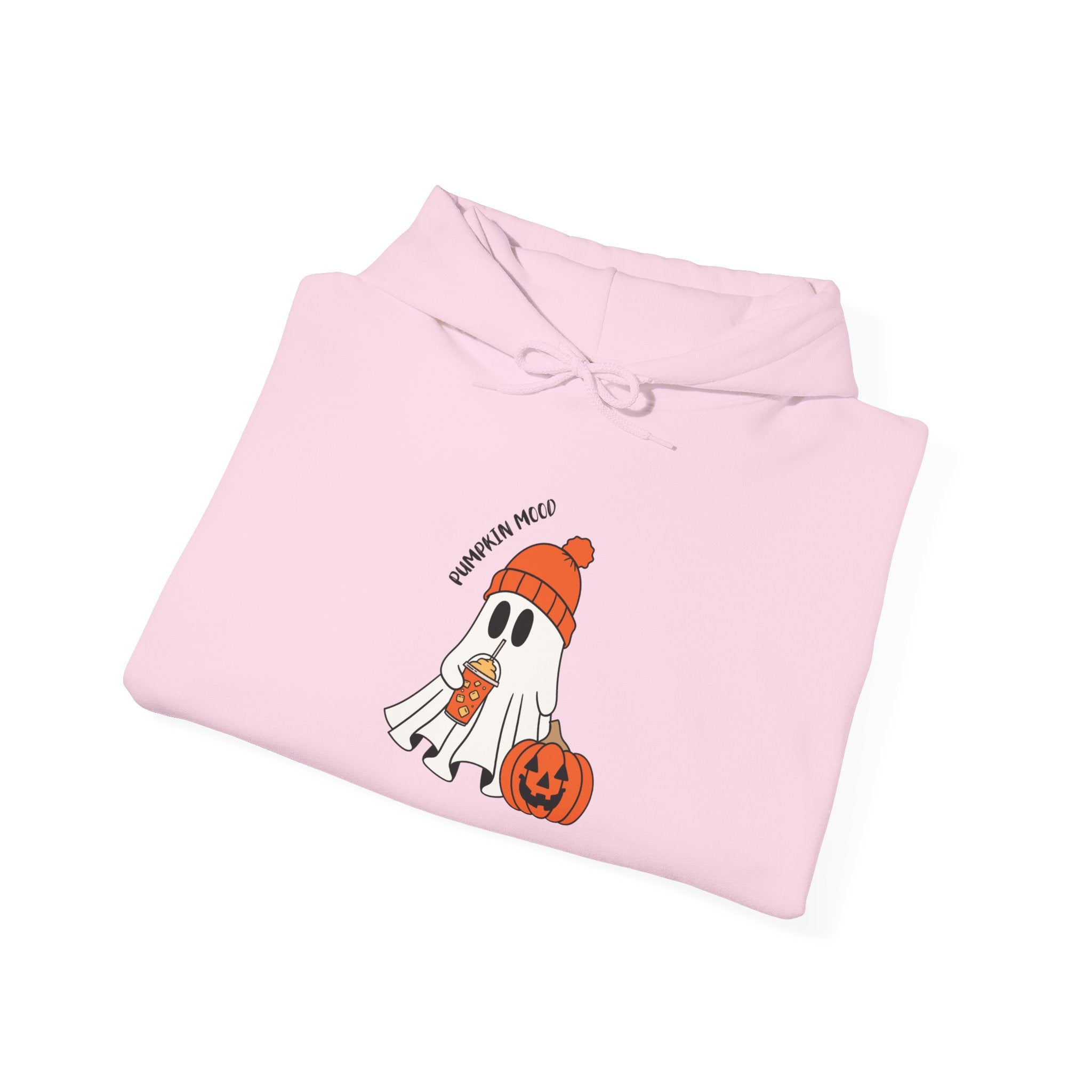 Halloween Ghost Hoodie – Cozy Unisex Sweatshirt for Trick-or-Treat