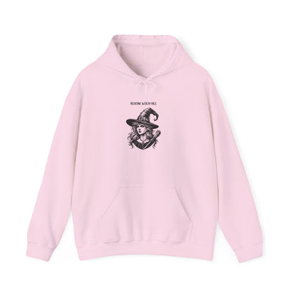 Witchy Vibes Unisex Hoodie – Cozy Halloween Sweatshirt for Witch Lovers