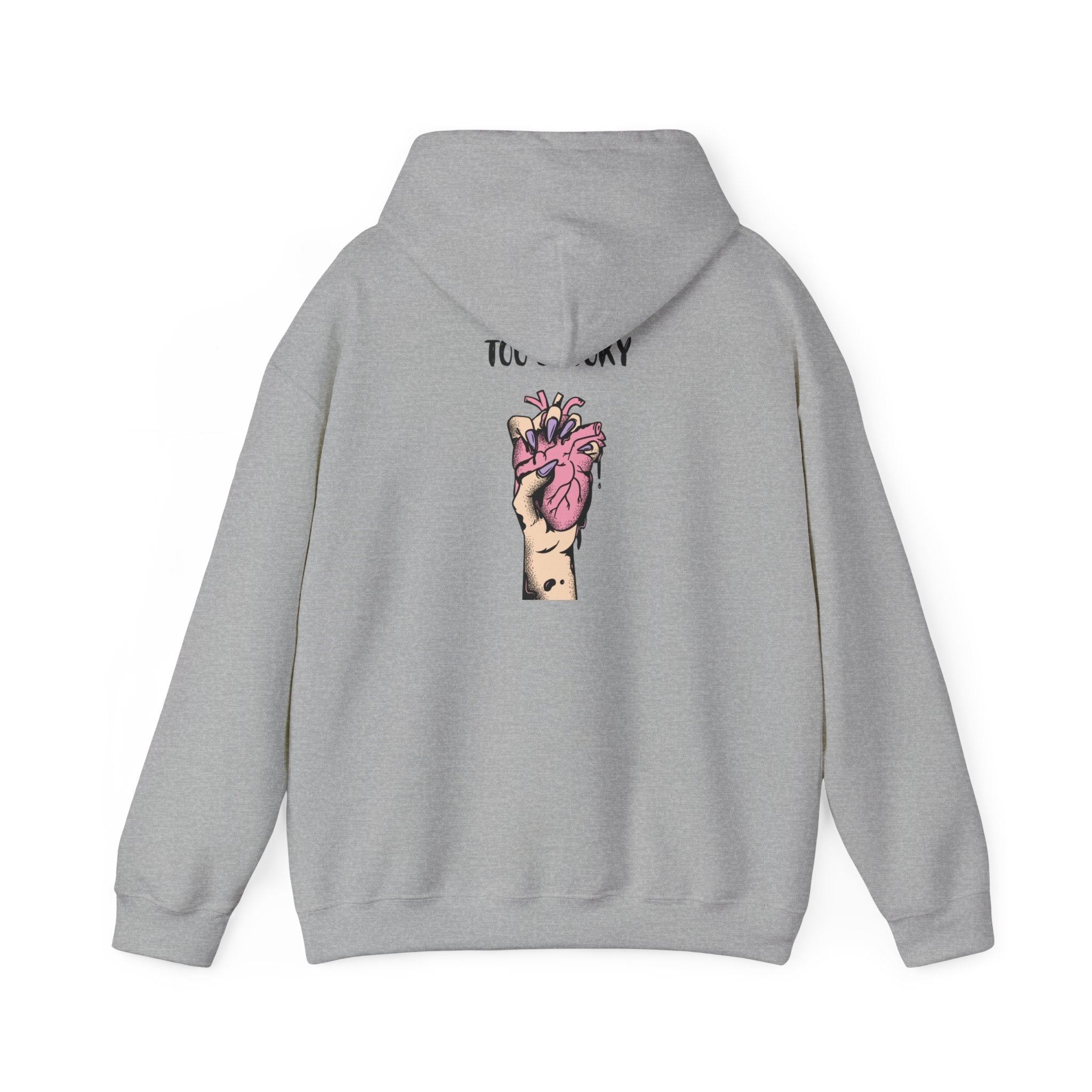 Heartfelt Love Graphic Hoodie – cozy unisex sweatshirt gift
