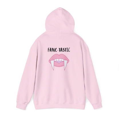 Fang-Tastic Unisex Hoodie – Cozy Vampire Sweatshirt for Halloween