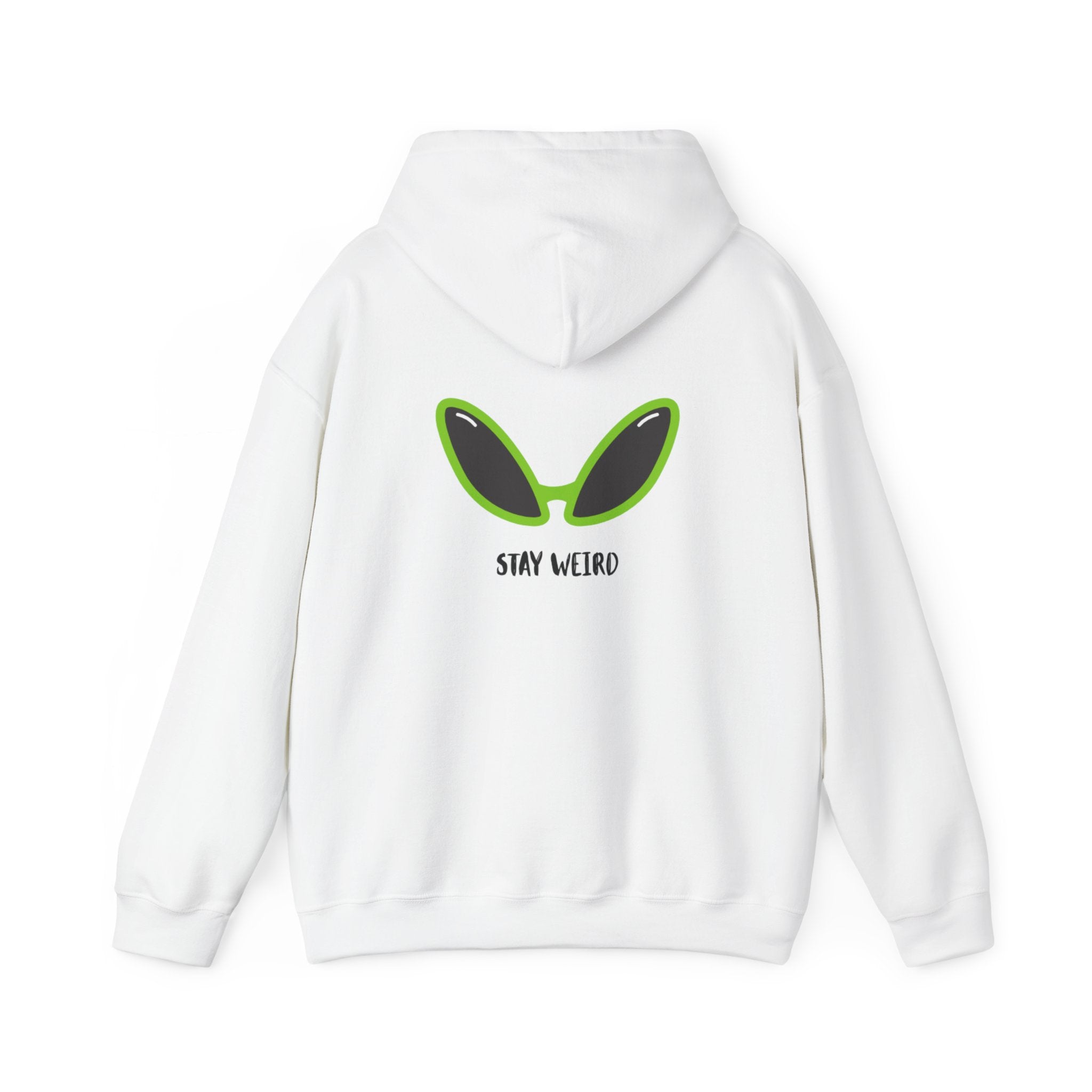 Stay Weird Alien Hoodie – Funny Unisex Sweatshirt for Friends