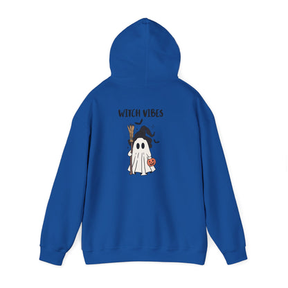 Witch Vibes Hoodie – Cozy Unisex Sweatshirt for Halloween & Fall