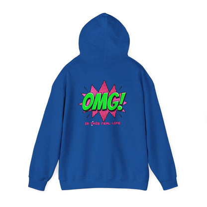 OMG Is This Real Life Hoodie funny comic design unisex sweatshirt