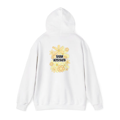 Sun Kissed Floral Hoodie – Cozy Unisex Hooded Sweatshirt,