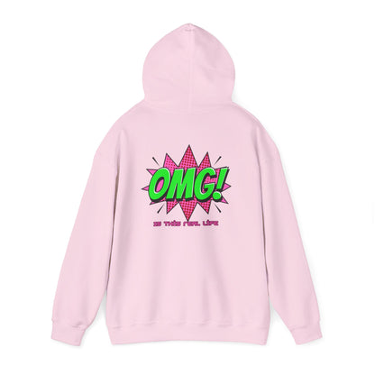OMG Is This Real Life Hoodie funny comic design unisex sweatshirt