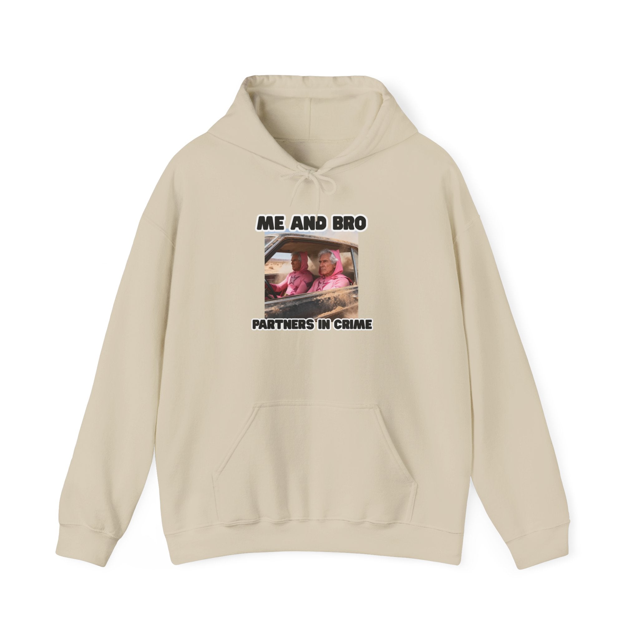 Partner in Crime Unisex Hoodie – Funny Bestie Sweatshirt