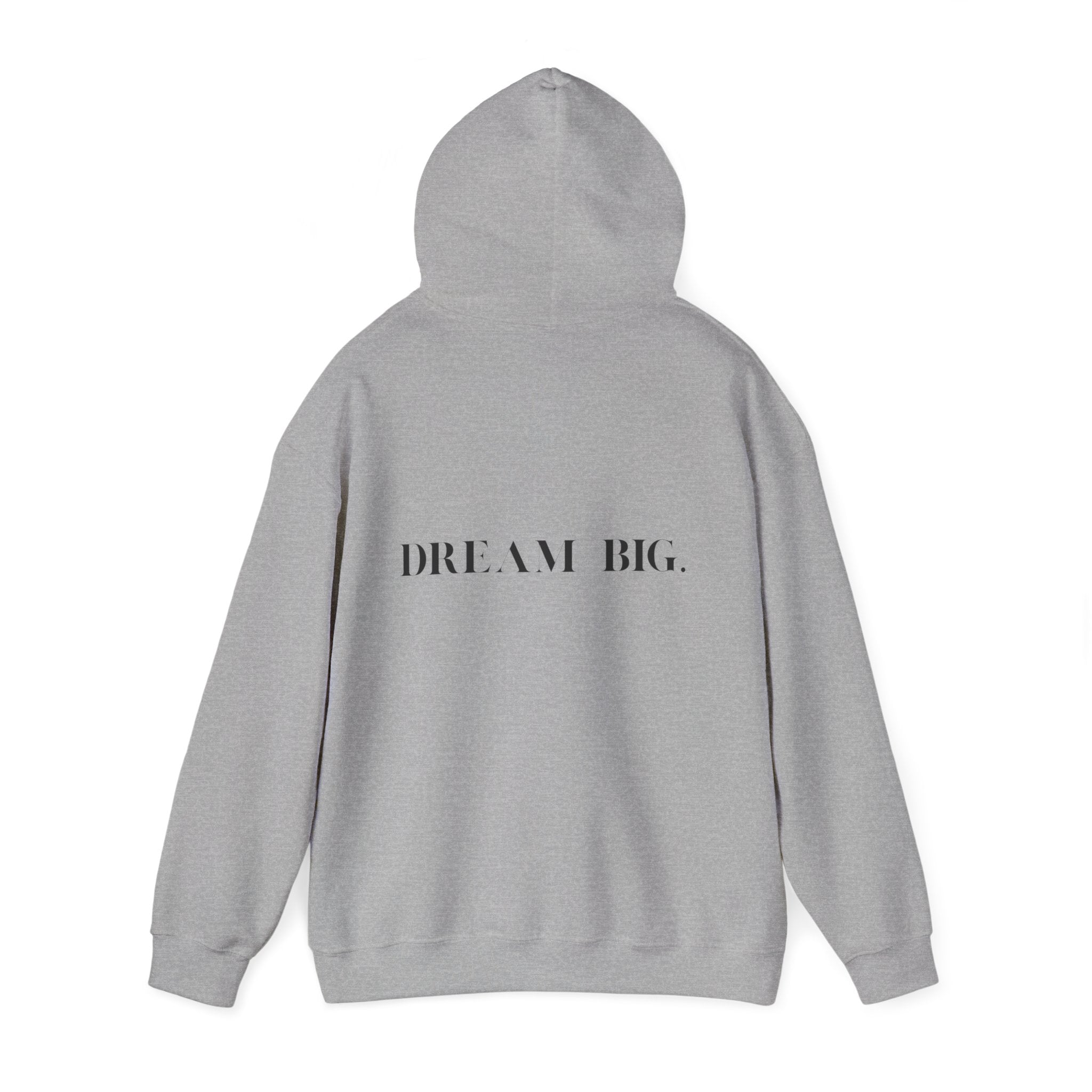 Dream Big Unisex Hoodie inspirational cozy sweatshirt for dreamers
