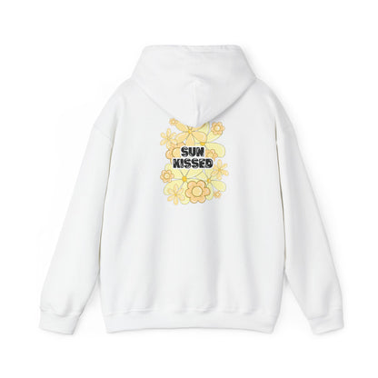 Sun Kissed Floral Hoodie – Cozy Unisex Hooded Sweatshirt,