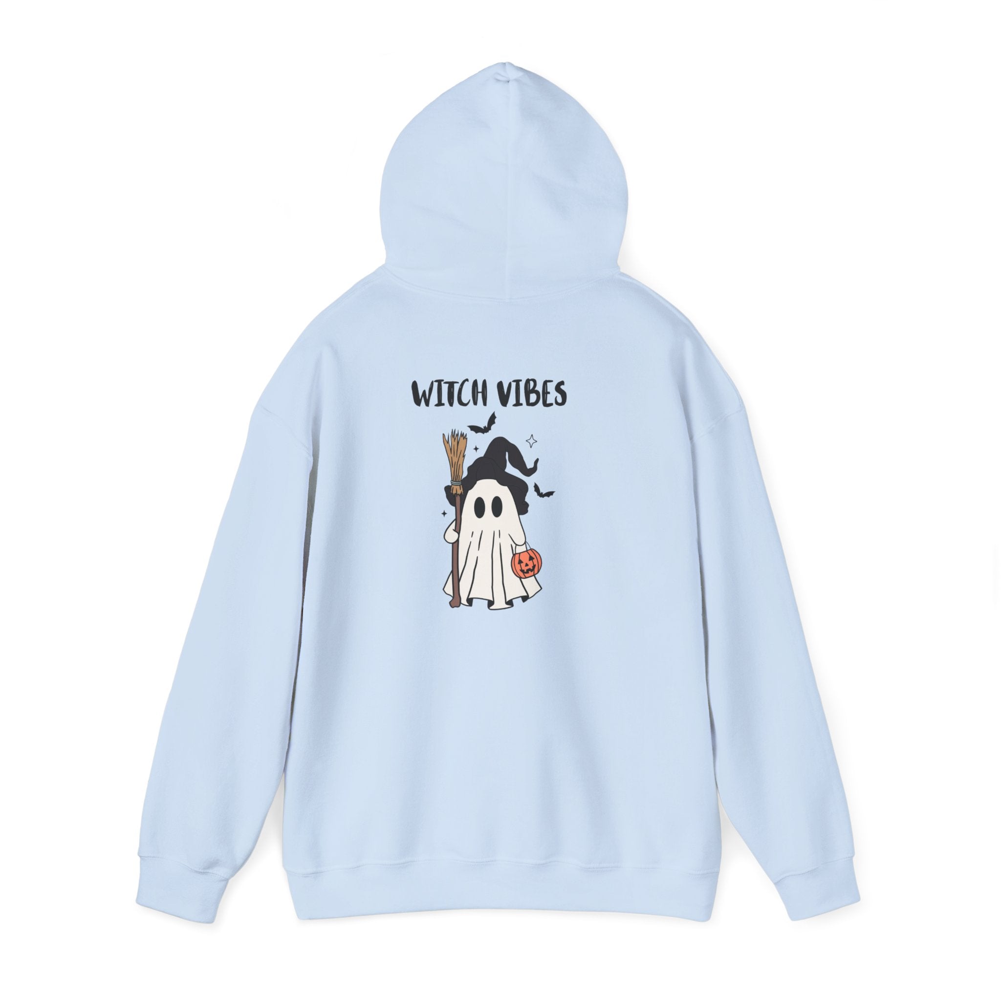 Witch Vibes Hoodie – Cozy Unisex Sweatshirt for Halloween & Fall