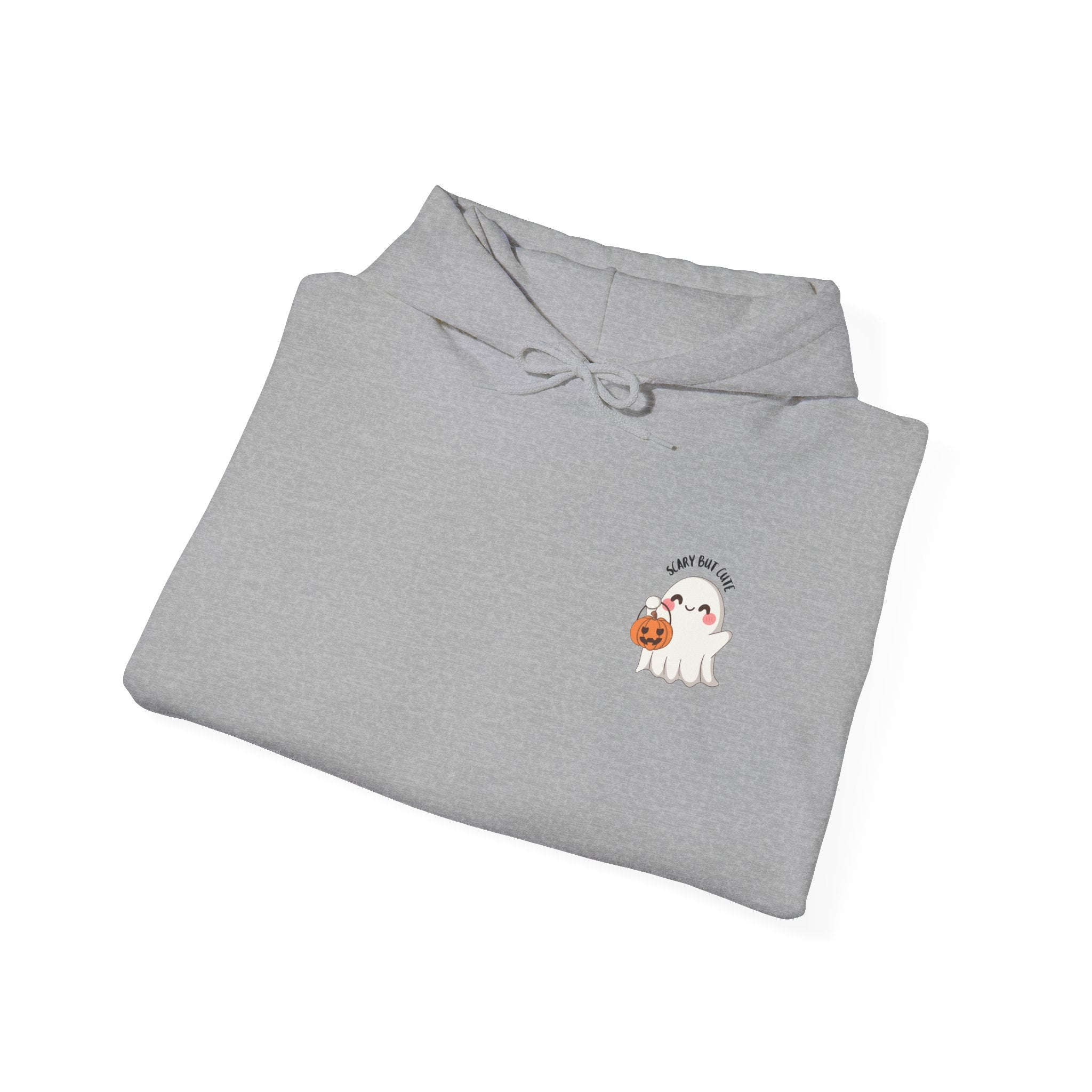 Halloween Ghost Hoodie – Cute Unisex Sweatshirt for Spooky Season