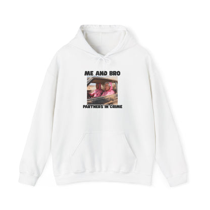 Partner in Crime Unisex Hoodie – Funny Bestie Sweatshirt