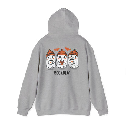 Halloween Boo Crew Sweatshirt – Cozy Unisex Hoodie for Fall