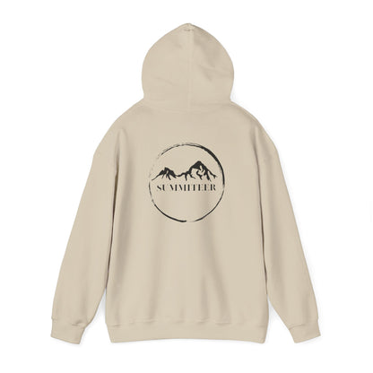Mountain Summit Unisex Hoodie, Cozy Sweatshirt for Outdoor Lovers, Gift for Adventurers, Fall and Winter Fashion, Nature Vibe