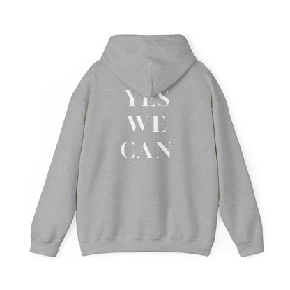 Yes We Can Unisex Hoodie motivational statement sweatshirt gift