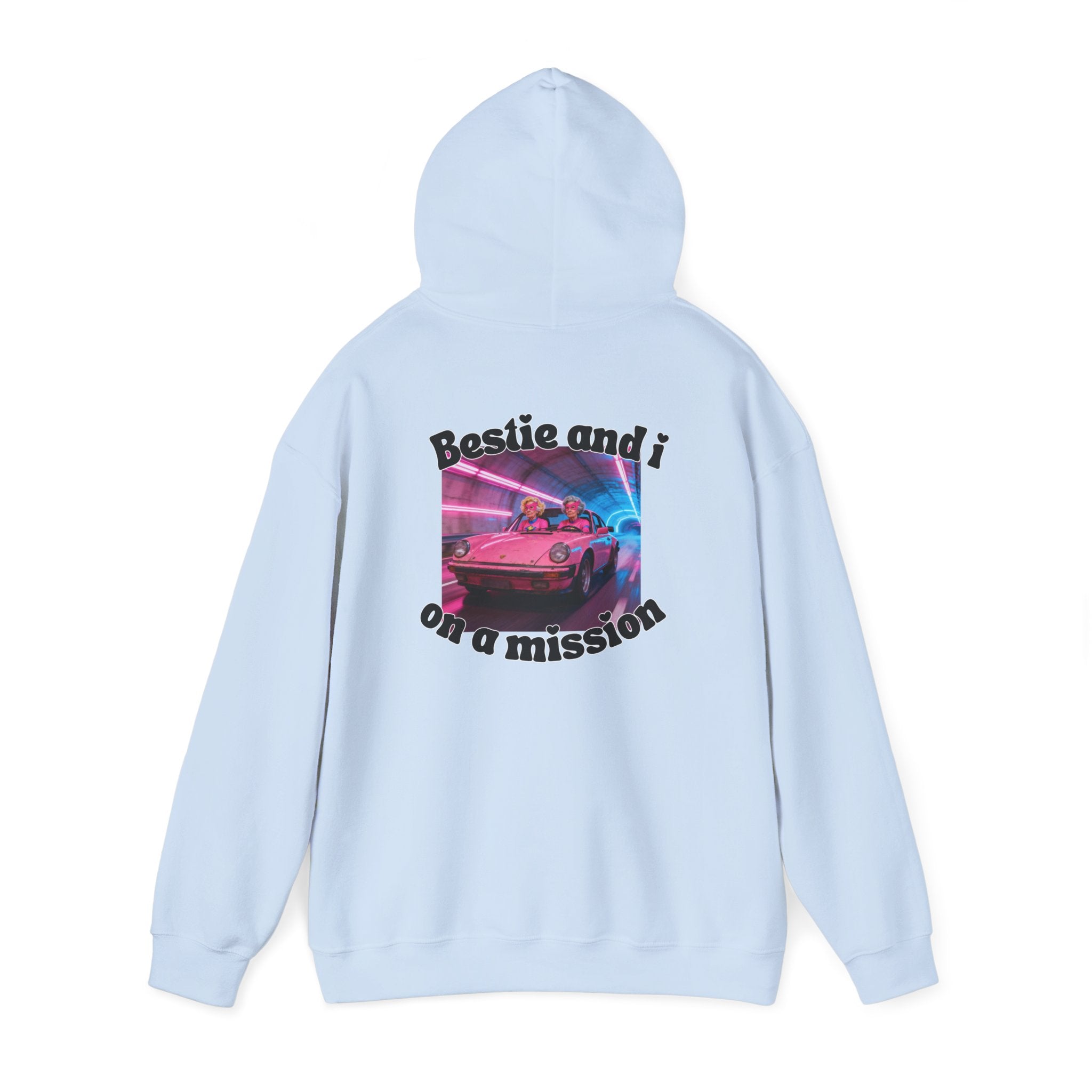 bestie Hooded Sweatshirt | Unisex Sweatshirt for Friends