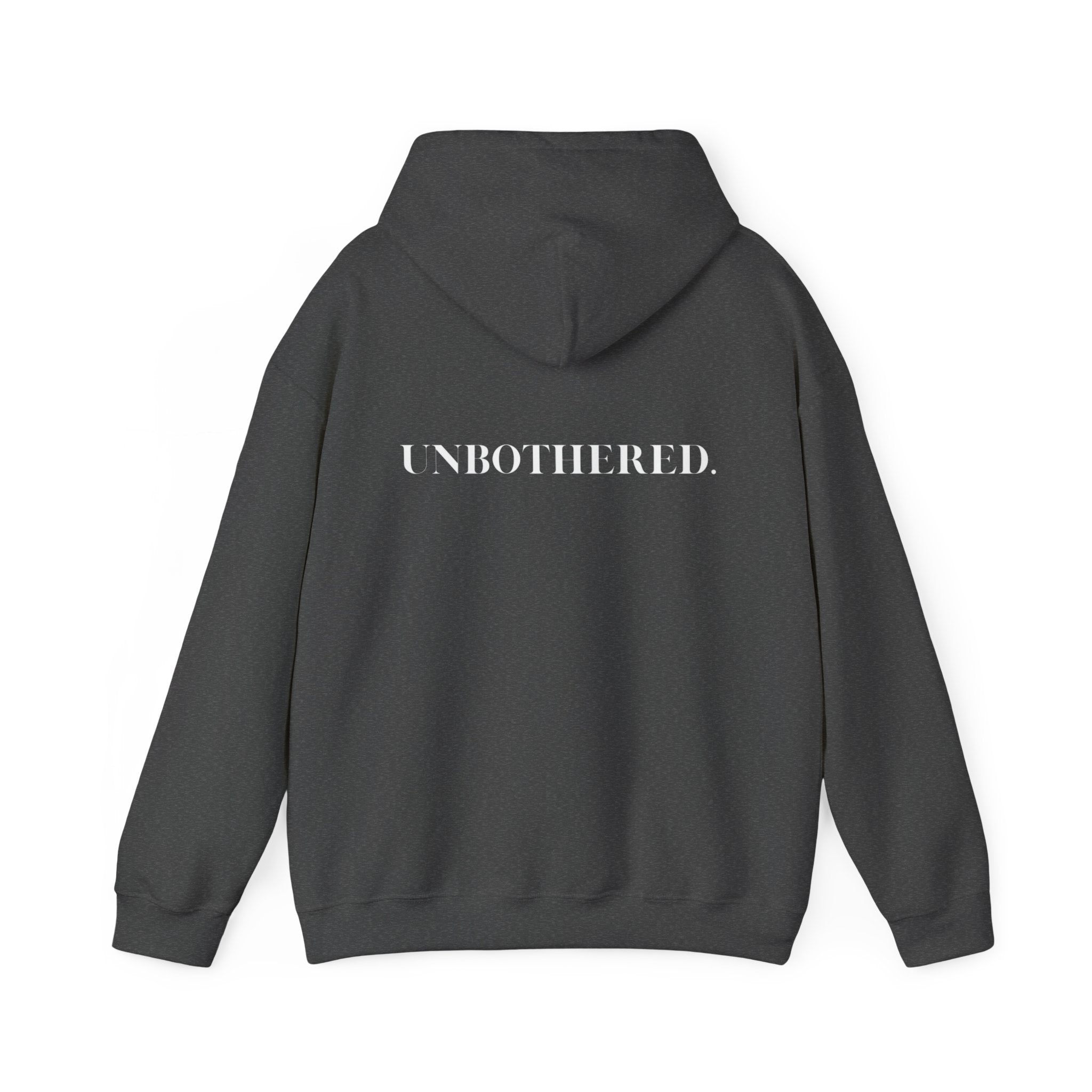 Unbothered Hoodie – cozy streetwear statement sweatshirt for relaxation