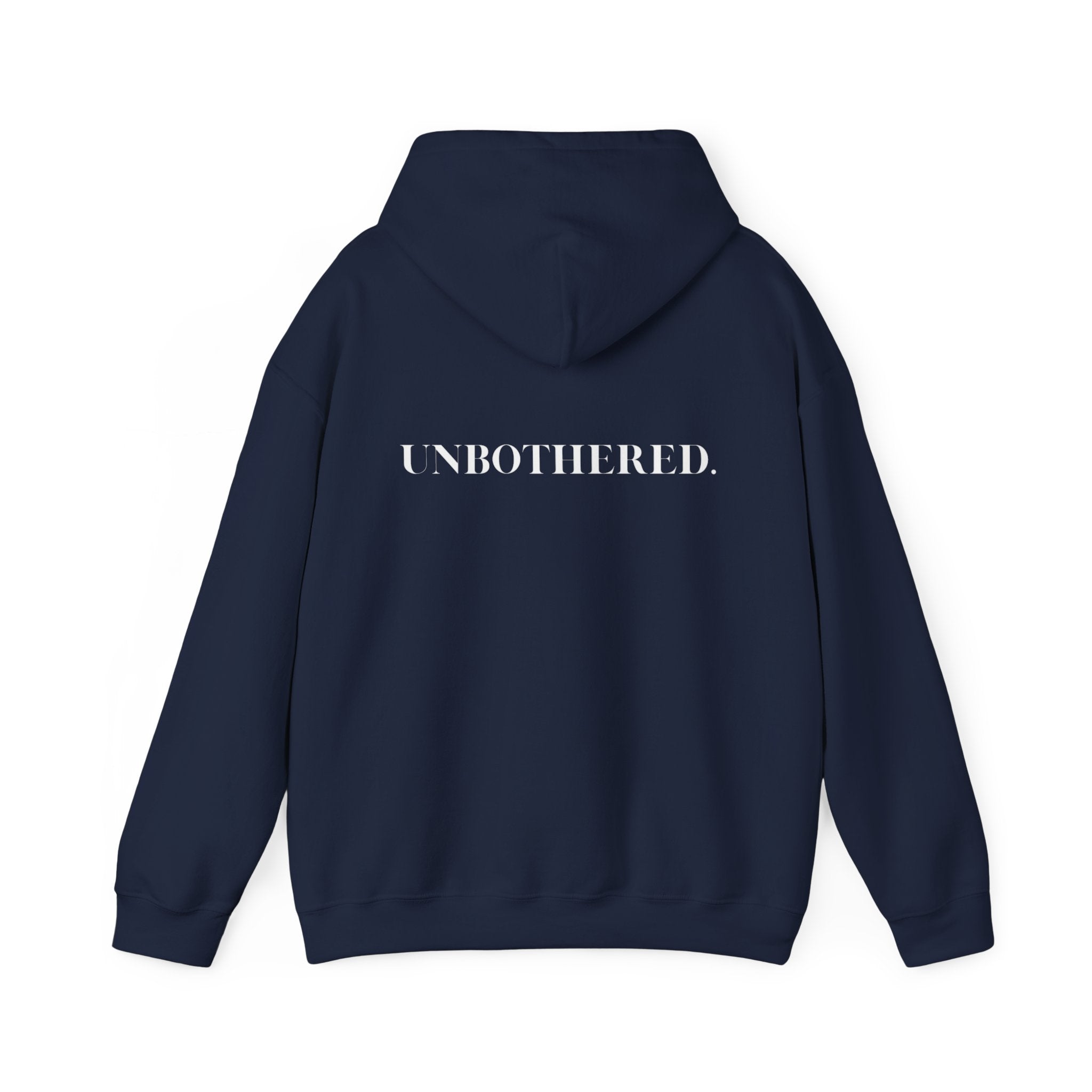 Unbothered Hoodie – cozy streetwear statement sweatshirt for relaxation