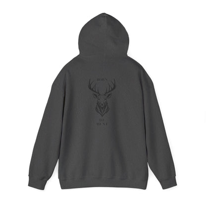 Born to Hunt Hoodie with Deer Design for Outdoor and Nature Lovers