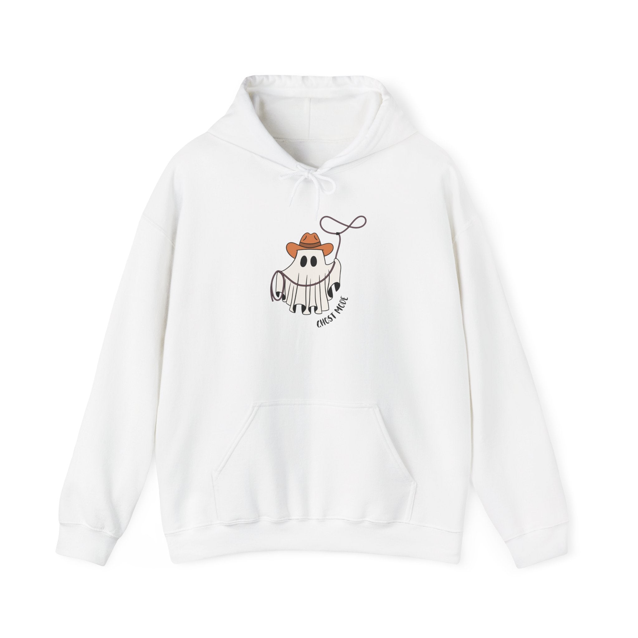 Whimsical Ghost Hoodie – Funny Unisex Sweatshirt for Halloween
