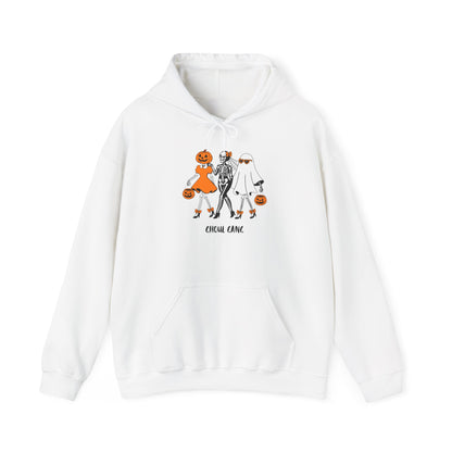 Halloween Themed Hoodie with Cute Characters