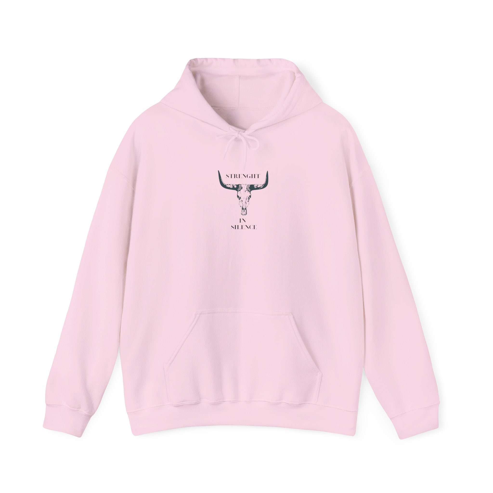 Boho Bull Skull Hoodie unisex western sweatshirt for cow lovers