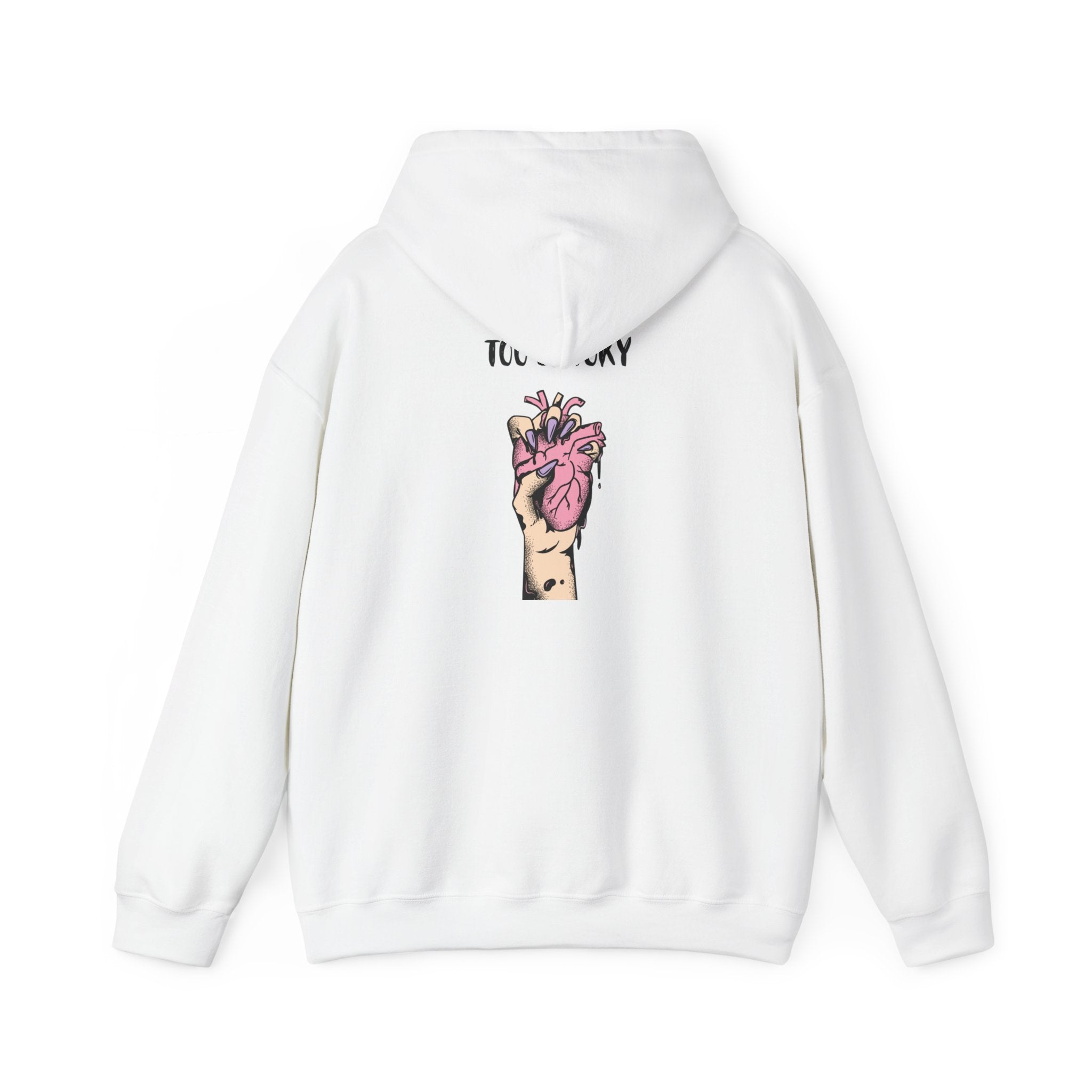 Heartfelt Love Graphic Hoodie – cozy unisex sweatshirt gift