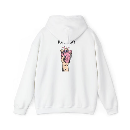 Heartfelt Love Graphic Hoodie – cozy unisex sweatshirt gift