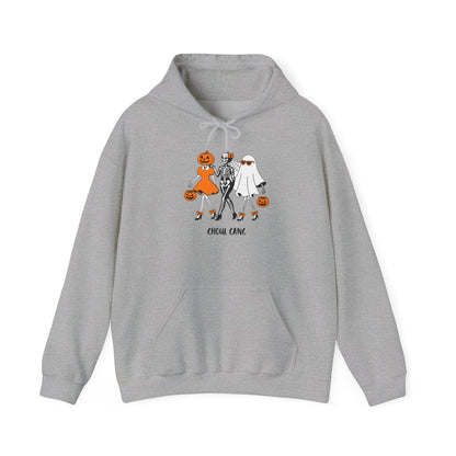 Halloween Themed Hoodie with Cute Characters