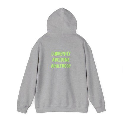 Playful Unisex Sweatshirt funny anti-adulting hoodie cozy gift
