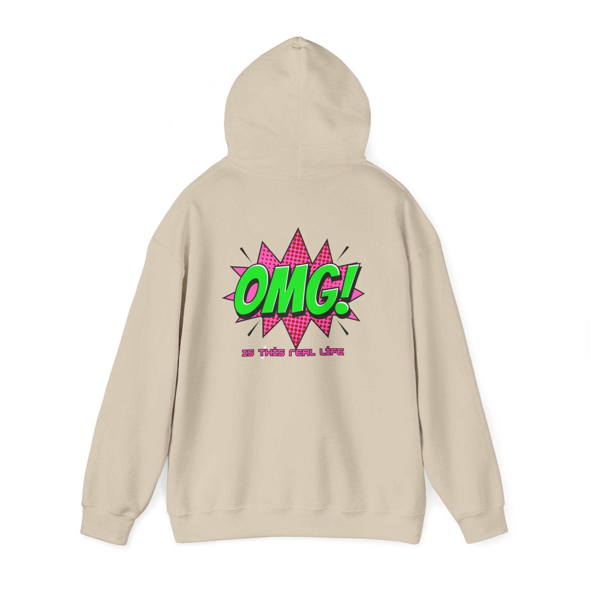 OMG Is This Real Life Hoodie funny comic design unisex sweatshirt